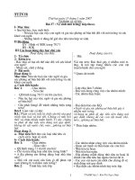 Giáo án Tự nhiên và Xã hội - Lớp 3 - Tuần 19 - 22