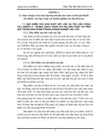 Lý luận chung về kế toán tập hợp chi phí sản xuất và tính giá thành sản phẩm xây lắp trong các doanh nghiệp xây lắp hiện nay