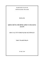 Kiểm chứng mô hình aspect-uml bằng alloy