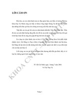 ứng dụng mô hình nơron - mờ trong việc phát hiện tế bào cổ tử cung giai đoạn tiền ung thư