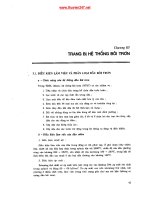 Trang bị hệ thống bôi trơn