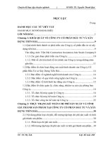 Hoàn thiện kế toán chi phí sản xuất và tính giá thành sản phẩmtại Công ty Cổ phần đầu tư và xây dựng Tiến Hải
