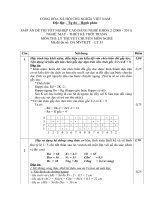 Đáp án đề thi may thiết kế thời trạng 33