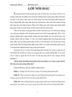 Hoàn thiện hệ thống kênh phân phối sản phẩm của Công ty gạch ốp lát Hà Nội trên thị trường Miền Bắc