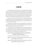 Công tác tổ chức kế toán tập hợp CPSX & tính GTSP tại Cty Kẹo Tràng an