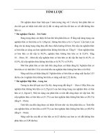  Ảnh hưởng của phân hữu cơ trong việc cải thiện tính chất vật lý và năng suất của đất trồng lúa thâm canh ở Cầu Kè – Trà Vinh và Mộc Hóa – Long An