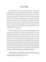 Hoàn thiện kế toán tập hợp chi phí sản xuất và tính giá thành sản phẩm tại Nhà máy ô tô 3-2