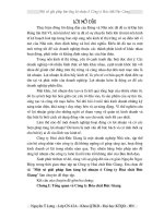 Hoàn thiện kiểm toán chu trình tiền lương và nhân viên trong kiểm toán BCTC tại Cty cổ phần Kiểm toán và Tư vấn