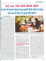 Tại sao tài sản đảm bảo là yếu tố quan trọng trong quyết định cấp tín dụng.pdf