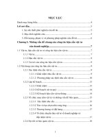 Công tác hậu cần vật tư ở Công ty Cổ phần Xây dựng và Du lịch Quang Minh