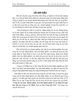 Công tác kế toán thành phẩm, TTTP và xác định kết quả tiêu thụ tại Cty Cổ Phần Cao su Sao Vàng Hà Nội