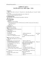 Tài liệu giáo án môn Chính tả lớp 3 - Tuần 14