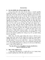 Tổ chức kế toán bán sản phẩm tại chi nhánh miền bắc- nhà máy thiệt bị bưu điện