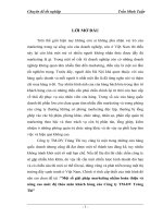 Chiến lược Marketing-mix nhằm hoàn thiện và nâng cao mức độ thỏa mãn của khách hàng tại Công ty Thương Mại-Dịch Vụ Tràng Thi