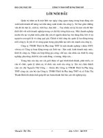 Luận văn  quản trị nhân sự