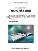 Đề tài thiết kế và mô phỏng mạng cục bộ