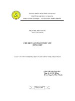 Chế biến sản phẩm thốt lốt đóng hộp