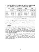 So sánh khả năng cạnh tranh trong xuất khẩu chè của Việt Nam với Srilanca, ấn Độ, Trung Quốc