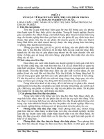 Hạch toán tiêu thụ sản phẩm trong các doanh nghiệp sản xuất