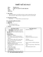 Giáo án Tập làm văn - Lớp 2 - Chia vui - Kể về anh chị em.doc