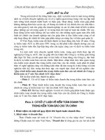 Quy trình kiểm toán doanh thu trong kiểm toán BCTC do Cty Kiểm toán và Tư vấn Tài chính ACC thực hiện