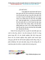 Hoàn thiện các giải pháp MAR- MIX xuất khẩu hàng may mặc