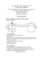 Đề thi thực hành may thiết kế thời trang 33