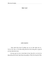 chất lượng tín dụng tại chi nhánh ngân hàng nông nghiệp và phát triển nông thôn Phúc Yên