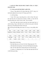 Thực trạng môi trường kinh doanh của công ty thực phẩm hà nội .doc