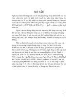 Thiết kế trạng Web trợ giúp cho việc bán hàng trên mạng