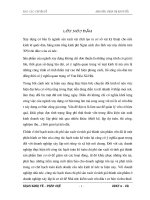 Kế toán chi phí sản xuất và tính giá thành sản phẩm ở Xí nghiệp xây lắp thi công cơ giới sông đà 903