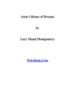 Anne's House of Dreams