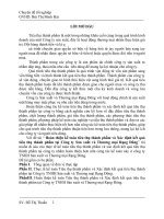 Hoàn thiện kế toán TTTP và Xác định kết quả TTTP tại Cty Sản xuất và TM Rạng Đông