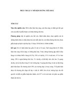 Phẫu thuật u mô đệm đường tiêu hóa