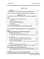 Hoàn thiện hạch toán chi phí sản xuất và tính giá thành sản phẩm với việc tăng cường quản lý doanh nghiệp tại Công ty cổ phần xây dựng số 7