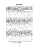 Một số giải pháp nhằm đẩy mạnh xuất khẩu hàng may mặc tại Công ty Xuất nhập khẩu Tổng hợp I