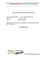 Quản trị danh mục sản phẩm của TCT chăn nuôi VN.doc