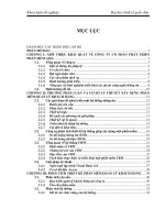 Xây dựng phần mềm quản lý khách hàng tại Công ty phần mềm ASIA