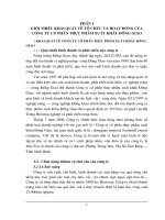 Tổ chức một số phần hành kế toán chủ yếu tại Công ty Cổ phần thực p hẩm xuất khẩu Đồng Giao - Thực trạng và giải pháp