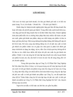 Hoàn thiện công tác kế toán tập hợp chi phí sản xuất và tính giá thành sản phẩm tại Công Ty Cổ Phần Dệt Công Nghiệp Hà Nội