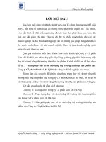 Giải pháp duy trì và mở rộng tiêu thụ sản phẩm của Công ty CP Kim khí Hà Nội