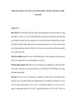 Thở máy rung tần số cao trong điều trị suy hô hấp ở trẻ sơ sinh