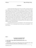 Các nhân tố ảnh hưởng đến chi phí kinh doanh khách sạn - du lịch