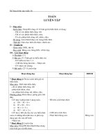 Tài liệu giáo án môn Toán lớp 3 - tuần 16