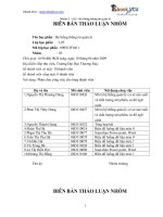 Hệ thống thông tin quản lý hệ thống cơ sở sản xuất và quản lý chất lượng