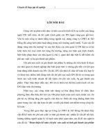 Hoàn thiện kế toán chi phí sản xuất và tính giá thành sản phẩm tại Xí nghiệp Xây lắp và Khảo sát công trình