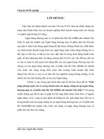 Giải pháp phòng ngừa rủi ro trong thanh toán tín dụng chứng từ tại ngân hàng thương mại và cổ phần nhà Hà Nội (HBB)-chi nhánh Cầu Giấy