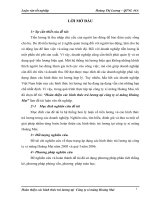 Hoàn thiện các hình thức trả lương tại công ty xi măng Hoàng Mai