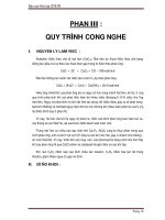 Quá trình và thiết bị phân xưởng sản xuất Acetylen Gia Định - P3