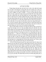 Hoàn thiện kế toán nghiệp vụ bán hàng tại Cty TNHH Tân Đức